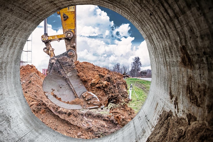 Etapele unei lucrări de canalizare în intravilan